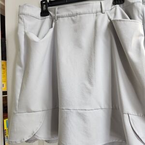 Baleaf Stylish Light Gray Skort